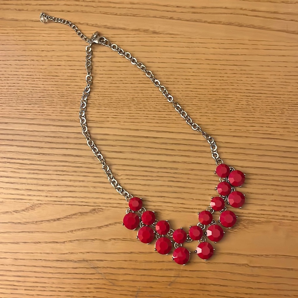 Charming Charlie NWOT costume jewelry necklace. 18” with 3” extender.